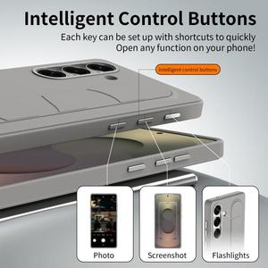 เคสโทรศัพท์กันกระแทกกันน้ำลายการ์ตูนดีไซน์ใหม่ ปั๊มร้อน สำหรับ S24 Ultra 5G  วัสดุหนังเทียม พร้อมที่วางแบบสายคล้อง - Product Image 6