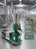 Machine à granulés d'aliments humides et secs pour animaux domestiques, équipement multi-matériaux pour la production de granulés pour bétail