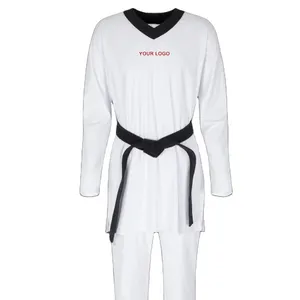 New Design Martial Arts Wear Taekwondo Uniform For Kids Adult