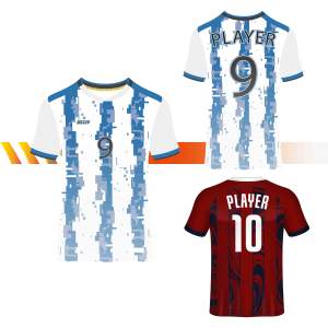 Jersey sepak bola Retro pria, baju penggemar olahraga pemuda, nama sublimasi kustom, personalisasi OEM, celana pendek pemotong otomatis - Product Image 1