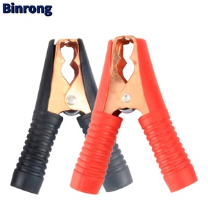 <span class=keywords><strong>Pince</strong></span> crocodile <span class=keywords><strong>pour</strong></span> test de <span class=keywords><strong>batterie</strong></span> de voiture 100A - Product Image 2