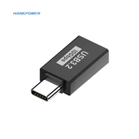 3A Charge Transmission de données Adaptateur secteur pour ordinateur portable 10Gbps Usb A Gen 3.0 vers USB Type C Charge Sync Adaptateur Connecteur