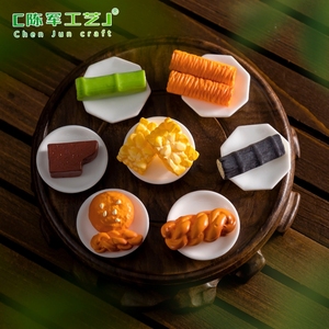 YXS Micro-Cảnh Thực Phẩm Và Chơi, Yiwu Đặc Sản Đường Đỏ Xoắn Bột, Tự Làm Keo Trang Trí Mù Túi accessor - Product Image 3