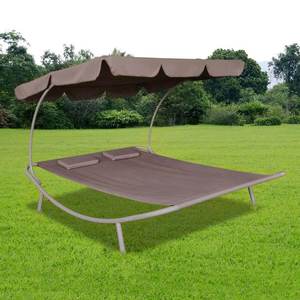 <span class=keywords><strong>Hamacas</strong></span> para Patio y jardín, tumbona columpio con dosel, salón de jardín - Product Image 4