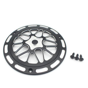 ฝาครอบพัดลมอลูมิเนียม CNC สำหรับมอเตอร์ไซค์ แผ่นป้องกันด้านข้างเครื่องยนต์ทรงกลม สำหรับ <span class=keywords><strong>Vespa</strong></span> <span class=keywords><strong>Sprint</strong></span> Primavera LX <span class=keywords><strong>150</strong></span> ปี 2013 - <span class=keywords><strong>2021</strong></span> - Product Image 2