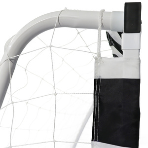 Buts de football en <span class=keywords><strong>métal</strong></span> 6030 mm, tubes carrés en fer, faciles à transporter, taille et couleur personnalisables pour enfants et adolescents, utilisation en extérieur - Product Image 5