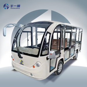 Autobus Turistico Elettrico da 8-17 Posti con Porte Mini Bus per Aree Paesaggistiche Trasporto Passeggeri con Aria Condizionata - Product Image 1