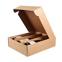 Cajas de Embalaje de Cartón Corrugado Hechas a Medida para Licores, Cajas de Cartón Plegables para Envíos, Cajas para Copas de Champán, Whisky, Vino y Perfume