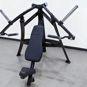 Plaque d'utilisation commerciale chargée La <span class=keywords><strong>Formation</strong></span> En Force équipement en acier poitrine équipement d'entraînement Machine presse poitrine pour Studio de gymnastique - Product Image 1