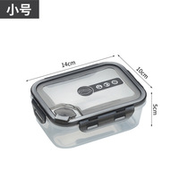 Ensemble de contenants de rangement pour aliments en plastique transparent pour garde-manger de cuisine, boîte à céréales, boîte à lunch, organisateur de cuisine