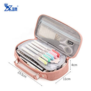 Étui à crayons personnalisé à <span class=keywords><strong>2</strong></span> couches, sac Bolsa Para Lapiceros, accessoires pour crayons, fournitures scolaires et papeterie en gros - Product Image 5