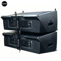 Système audio actif professionnel pour scène, enceinte Line Array alimentée à double haut-parleur de 10 pouces en néodyme avec coque en plastique 910LA