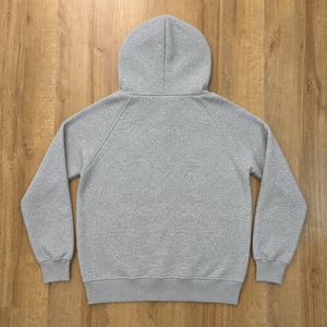 Sudaderas con capucha personalizadas al por mayor de algodón polar para hombre, estilo retro a cuadros, con forro, manga raglán, lisas, con cremallera completa - Product Image 3
