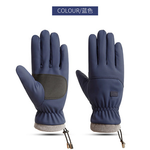 Vente flash - Gants de ski imperméables pour <span class=keywords><strong>homme</strong></span> en polyester avec écran tactile pour l'hiver, taille unique - Product Image 5