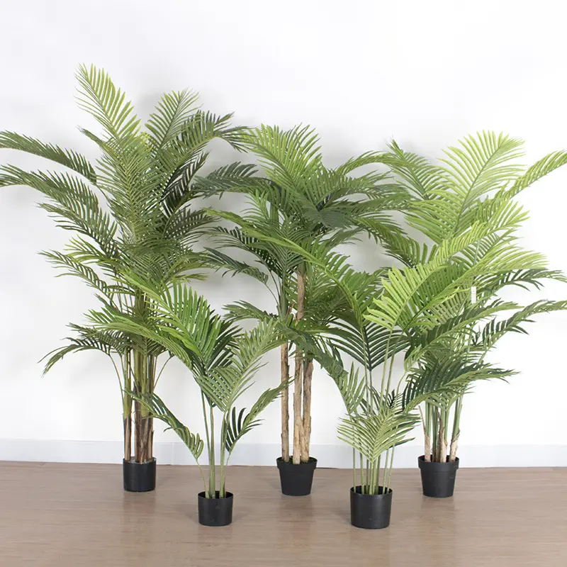 Plante artificielle de Simulation d'arbre, faux bonsaï, pour décoration de jardin, maison, courbe enroulée, palmier en plein air, cactus, riche, cm