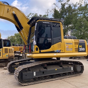 Excavatrice hydraulique Komatsu PC200 d'occasion de haute qualité, d'origine japonaise, prête à l'emploi, à vendre. - Product Image 4