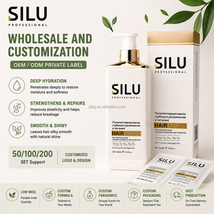 <span class=keywords><strong>Mascarilla</strong></span> Capilar SILU al por Mayor <span class=keywords><strong>para</strong></span> Cabello Seco y Encrespado, Tratamiento Profundo Nutritivo con Polipéptidos, Calidad de Salón, Marca Privada OEM, NUEVA <span class=keywords><strong>MASCARILLA</strong></span> CAPILAR - Product Image 4