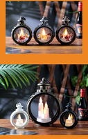 LED Weihnachtsgeschenke LED Weihnachtsanhänger Dekorativer Schaukasten Display Strandsand Halloween Weihnachtsdekoration