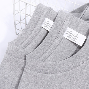 T-shirts pour hommes Sport Cotton Spandex Tee Shirt Custom Airism Oversized Crew Neck T-Shirt for Men Hip Hop - Product Image 2