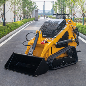 <strong>Small</strong> Hydraulic Skid Steer <strong>Loader</strong> Special for <strong>Garden</strong> &amp; Municipal Works Lightweight Easy to Transport - Product Image 1