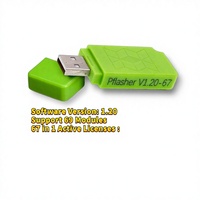 Clé USB VCI PCMFLASH J2534 V120 V121 SM2 PRO Green Dog OLIVER pour module ECU, compatible transfrontalier