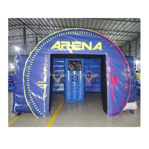 Sistema di gioco interattivo light battle arena carnival sport game warp speed kids adulti gonfiabile IPS arena