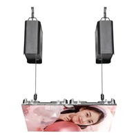 Écran cinétique LED Écran d'affichage LED multifonctionnel dynamique Treuil cinétique DMX