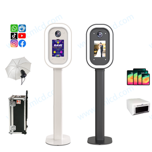 Salsa <span class=keywords><strong>iPad</strong></span> Photo Booth Machine Diseño elíptico Cámara Dslr Photo Booth Se configura en segundos Almacén Resistente Otros suministros para fiestas - Product Image 3