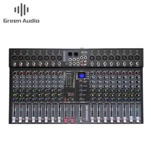 Factory Best Selling 16 Channel Dj Professional Audio Digital Mixer Mixing Console