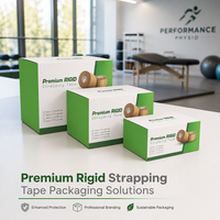 Boîte d'emballage en ruban rigide de qualité supérieure, protection renforcée, impression personnalisée, boîte de marque professionnelle pour la physiothérapie