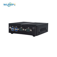 Mini PC sin ventilador Win11/Linux Ubuntu/Debian N5095 DDR4 M.2 NVME 2LAN 2COM 6USB PC integrado VGA HD 2 salidas video 4K micro PC