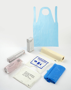 Tablier jetable léger en PEHD/PEBD imperméable et résistant à l'huile Kangle pour usage médical en milieu hospitalier - Product Image 3