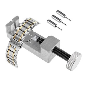 Connecteur de bracelet de montre, outil de réparation de sangle pour <span class=keywords><strong>Apple</strong></span> Watch, <span class=keywords><strong>Fitbit</strong></span>, Samsung Watch Gear, bracelets en acier inoxydable, outil de réglage de sangle - Product Image 1