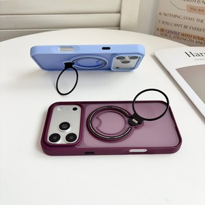 Coque de téléphone magnétique rotative de haute qualité pour iPhone 18 17 16 15 14 Pro Max, avec dos mat translucide givré - Product Image 5