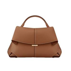 Bolso de mujer de cuero genuino de alta calidad, bolso retro, bolso bandolera de un solo hombro a la moda. - Product Image 1