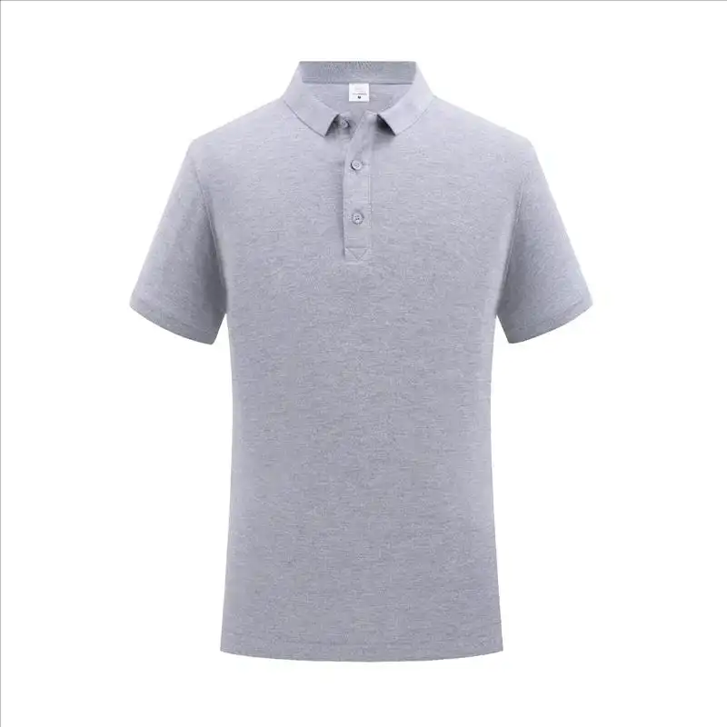 Top Kwaliteit Biologische Katoenen T-shirt Mannen Korte Mouwen Zakelijke Golf Uniform Mannen Lege Polo Shirt