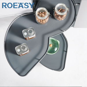 ROEASY moderna cucina di stoccaggio estraibile cestino armadio <span class=keywords><strong>dispensa</strong></span> organizzatore di stoccaggio collegamento piattino angolo magico <span class=keywords><strong>per</strong></span> armadio da cucina - Product Image 3