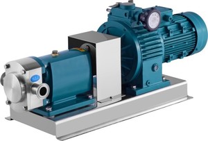 Pompe rotative à lobes à haut débit avec rotor sanitaire à fréquence variable pour concentré de fruits Sbp-094246 Industrielle - Product Image 3