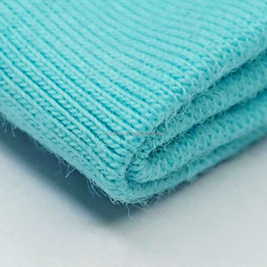 YDD2018A# 220gsm <strong>Cotton</strong> Jersey <strong>Fabric</strong> 5% Elastic Lightweight Rib Weft Knit Plain <strong>Dyed</strong> Combed <strong>Yarn</strong> for Boys Girls Stretch Feature - Product Image 3