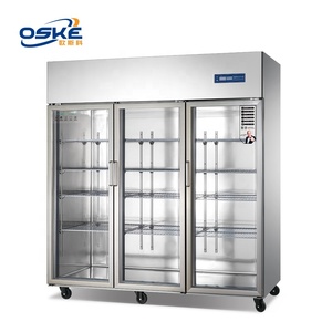 Thương mại thép không gỉ thẳng đứng tủ lạnh tủ lạnh trực tiếp và không khí Thiết bị làm mát - Product Image 4