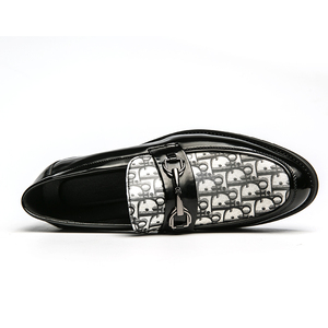 Zapatos de Vestir de Lujo para Hombre, de Diseño, de Cuero <span class=keywords><strong>Charol</strong></span>, con Punta Cerrada, Formales, de Negocios, Sin Cordones, de Moda para Fiestas, Tendencia de Primavera, con Suela de Goma - Product Image 3