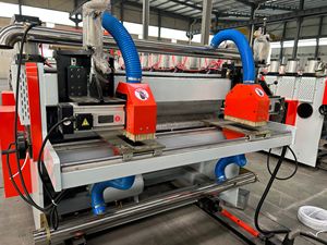 เครื่องผลิตแผ่นโ<span class=keywords><strong>ฟ</strong></span>มพีวีซีขอบฝ้าแบบคู่เครื่องผลิตแผ่นพลาสติกขึ้นรูปทรงกรวยสำหรับตู้โฆษณา - Product Image 6
