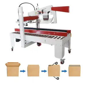 Auto Flapper Carton Folding And Sealing Carton Machine for Heavy weight box