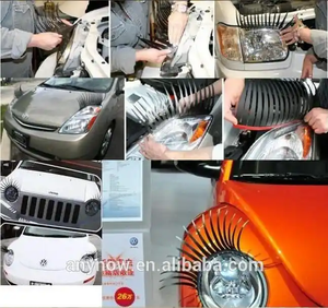 Venta caliente coche faro cejas pestañas decorativas pegatinas venta al por mayor fasation bonitas pestañas de coche para faros - Product Image 6