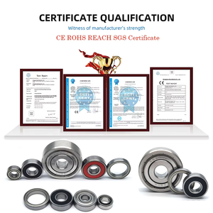 Bearing Bola Alur Dalam Motor Rendah Kebisingan Seri MR ZZ 2RS Z3 Tingkat Getaran Mengurangi Kebisingan pada Peralatan Rumah Tangga dan Peralatan Kantor - Product Image 4