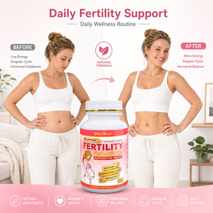 Tabletas <span class=keywords><strong>de</strong></span> Apoyo a la Fertilidad Femenina <span class=keywords><strong>de</strong></span> Marca Privada, Salud Reproductiva, Equilibrio Hormonal, Ácido Fólico, Mioinositol, OEM, ODM, a Granel - Product Image 2