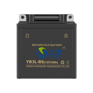แบตเตอรี่รถจักรยานยนต์แบบปิดผนึก Shangwei YB3L-BS 12V 3Ah สำหรับสกู๊ตเตอร์ไฟฟ้า - Product Image 2