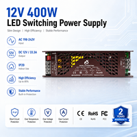 Alimentation LED, transformateur LED, driver LED 400W DC12V IP20, alimentation étanche pour usage intérieur et professionnel