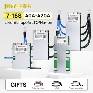 Умная плата <span class=keywords><strong>BMS</strong></span> ANT 7S-<span class=keywords><strong>16S</strong></span> 24В-60В 40А-220А для литий-железо-фосфатных (LiFePO4) и литиевых (18650) аккумуляторных батарей |   Материал FR-4 для OEM-производства систем связи BT - Product Image 2