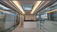 Maison préfabriquée de conteneur d'hôtel de capsule de l'espace de camping écologique faite de panneau "sandwich"